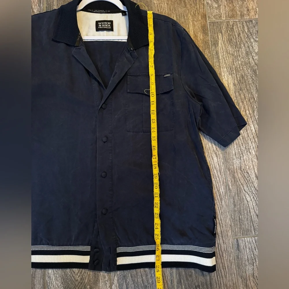 SCOTCH & SODA Tencel Polo Shirt